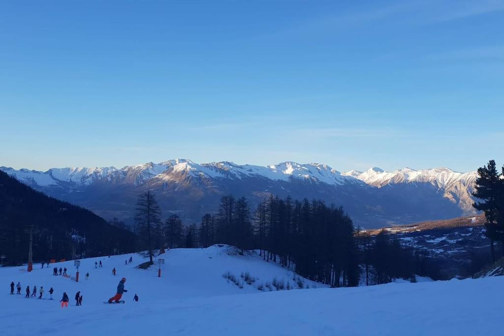 T2 + Coin Montagne - Wifi/Piscine - Les Orres 1800 Lejlighed Eksteriør billede