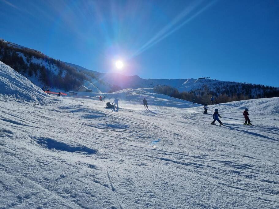 T2 + Coin Montagne - Wifi/Piscine - Les Orres 1800 Lejlighed Eksteriør billede