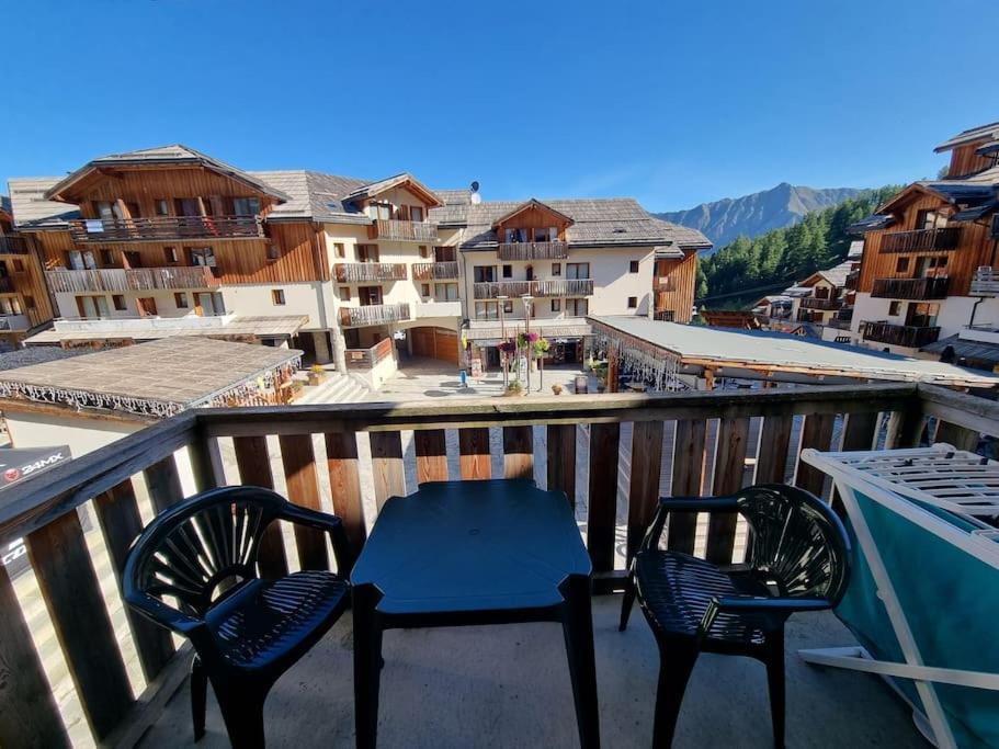 T2 + Coin Montagne - Wifi/Piscine - Les Orres 1800 Lejlighed Eksteriør billede