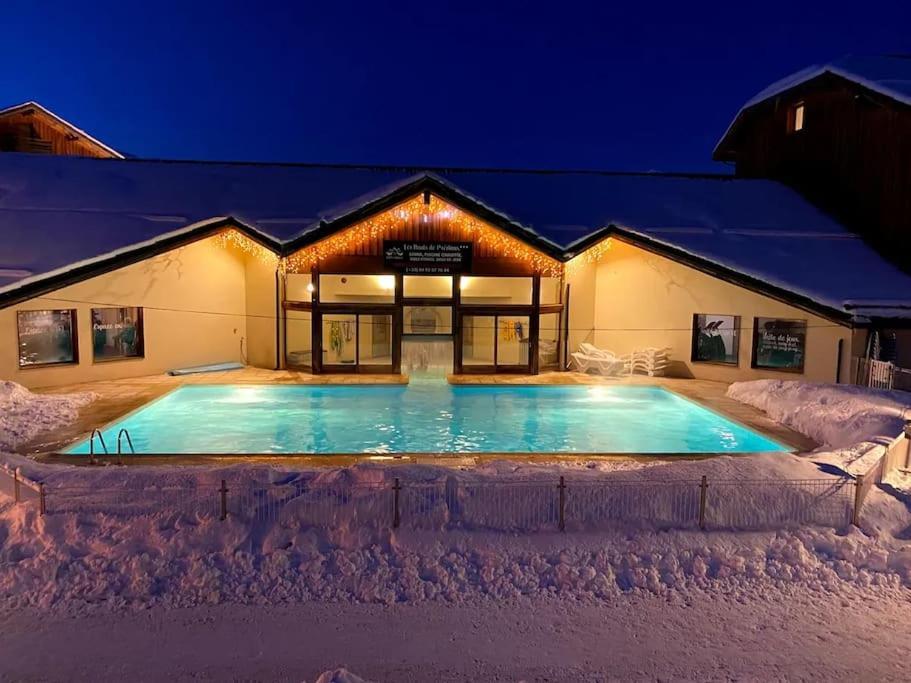 T2 + Coin Montagne - Wifi/Piscine - Les Orres 1800 Lejlighed Eksteriør billede
