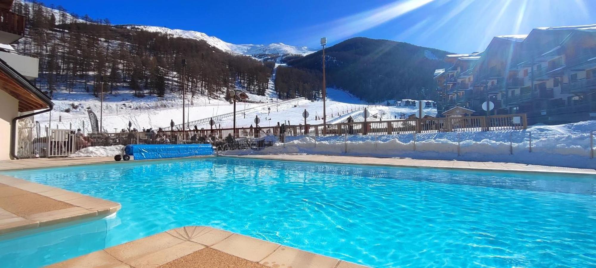 T2 + Coin Montagne - Wifi/Piscine - Les Orres 1800 Lejlighed Eksteriør billede